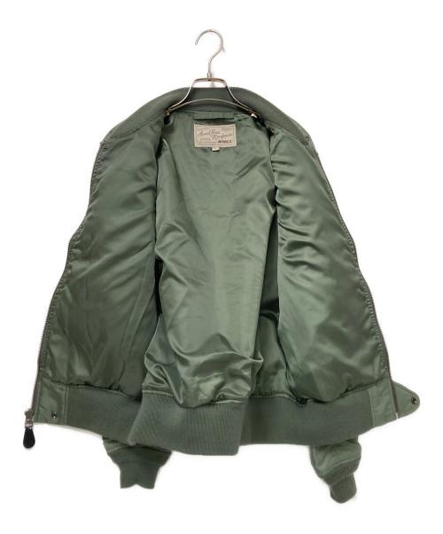 AVIREX（アヴィレックス）AVIREX (アヴィレックス) フライトジャケット オリーブ サイズ:Lの古着・服飾アイテム