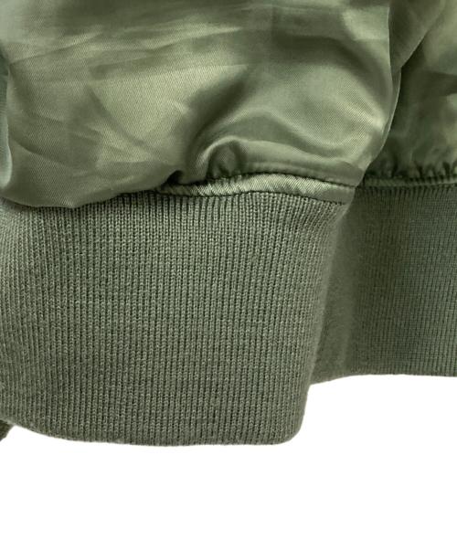 AVIREX（アヴィレックス）AVIREX (アヴィレックス) フライトジャケット オリーブ サイズ:Lの古着・服飾アイテム