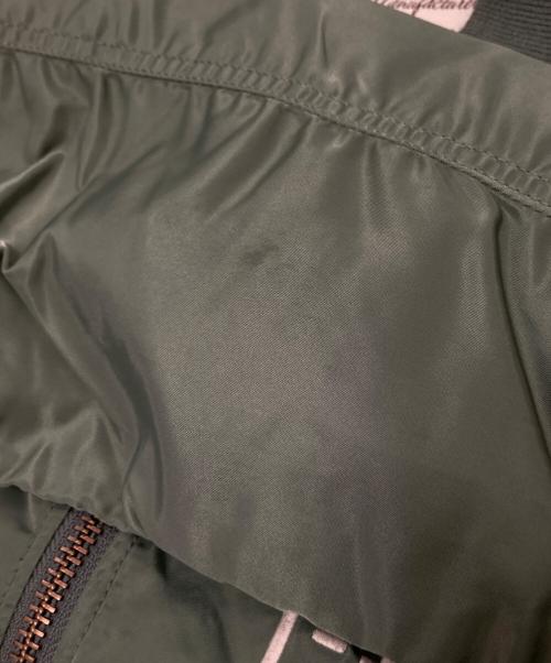 AVIREX（アヴィレックス）AVIREX (アヴィレックス) フライトジャケット オリーブ サイズ:Lの古着・服飾アイテム
