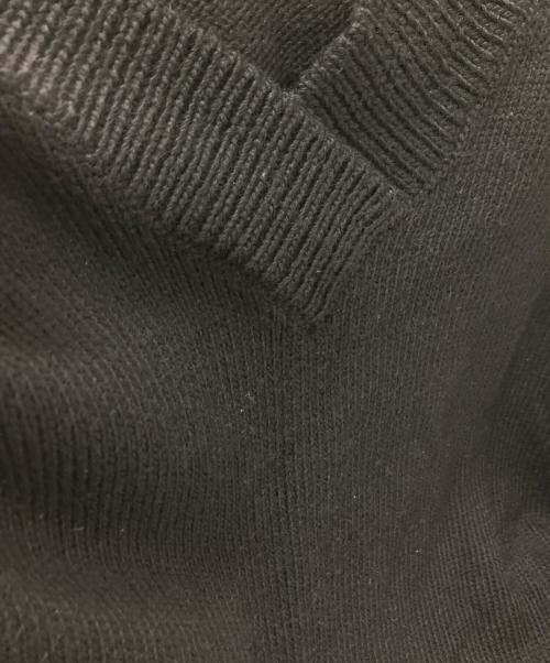 MM6 Maison Margiela（エムエムシックスメゾンマルジェラ）MM6 Maison Margiela (エムエムシックスメゾンマルジェラ) ニットベスト ブラック サイズ:Mの古着・服飾アイテム