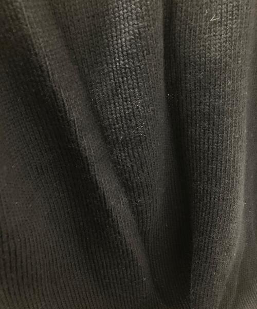 MM6 Maison Margiela（エムエムシックスメゾンマルジェラ）MM6 Maison Margiela (エムエムシックスメゾンマルジェラ) ニットベスト ブラック サイズ:Mの古着・服飾アイテム