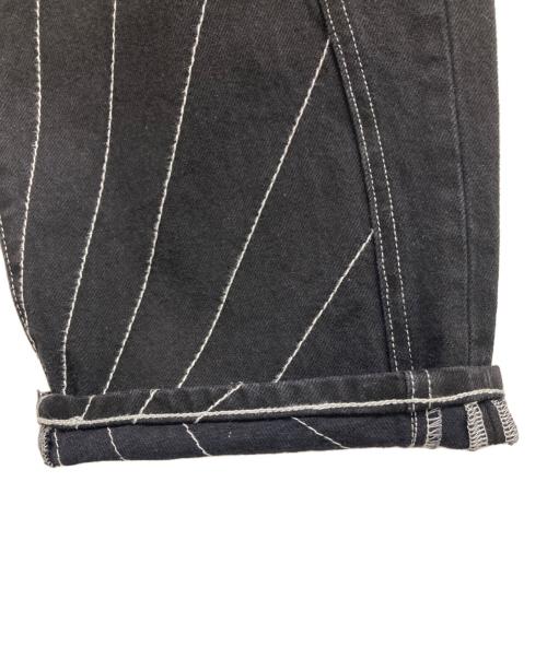 SUPREME（シュプリーム）SUPREME (シュプリーム) Radial Embroidered Loose Fit Jean ブラック サイズ:30の古着・服飾アイテム