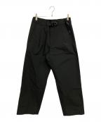 GOLDWINゴールドウイン）の古着「Straight Leg Pants/ストレートレッグパンツ」｜ブラック