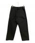 GOLDWIN（ゴールドウイン）の古着「Straight Leg Pants/ストレートレッグパンツ」｜ブラック