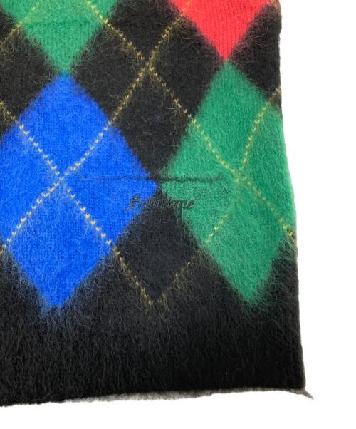 SUPREME（シュプリーム）SUPREME (シュプリーム) Brushed Argyle Zip Up Vest/ブラッシュドアーガイルジップアップベスト マルチカラー サイズ:Lの古着・服飾アイテム
