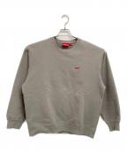 SUPREMEシュプリーム）の古着「Small Box Crewneck/スモールロゴクルーネック」｜ベージュ