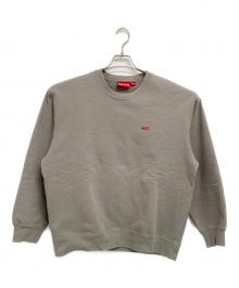 SUPREME（シュプリーム）の古着「Small Box Crewneck/スモールロゴクルーネック」｜ベージュ
