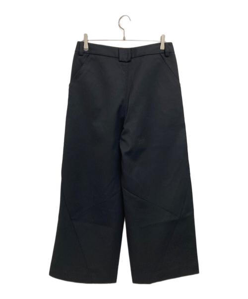 COMMON DIVISOR（コモンデバイザー）COMMON DIVISOR (コモンデバイザー) デザインワイドパンツ ブラック サイズ:3の古着・服飾アイテム