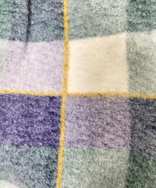 bum equipment（バムエクイメント）bum equipment (バムエクイメント) フランネルコットンバギーショーツ グリーン サイズ:XLの古着・服飾アイテム