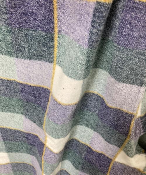 bum equipment（バムエクイメント）bum equipment (バムエクイメント) フランネルコットンバギーショーツ グリーン サイズ:XLの古着・服飾アイテム