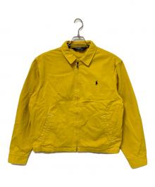 POLO RALPH LAUREN（ポロ・ラルフローレン）の古着「スイングトップ」｜イエロー