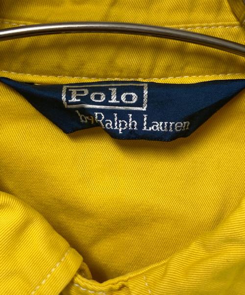 POLO RALPH LAUREN（ポロ・ラルフローレン）POLO RALPH LAUREN (ポロ・ラルフローレン) スイングトップ イエロー サイズ:Lの古着・服飾アイテム