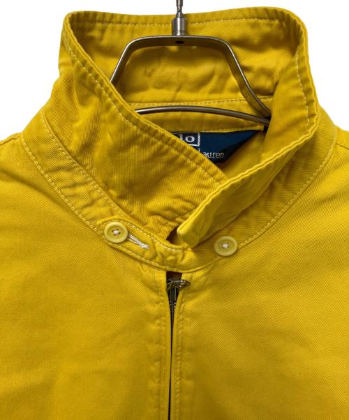 POLO RALPH LAUREN（ポロ・ラルフローレン）POLO RALPH LAUREN (ポロ・ラルフローレン) スイングトップ イエロー サイズ:Lの古着・服飾アイテム