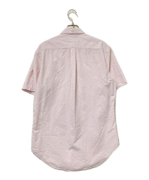 POLO RALPH LAUREN（ポロ・ラルフローレン）POLO RALPH LAUREN (ポロ・ラルフローレン) シアサッカーストライプBDシャツ ブルー サイズ:Sの古着・服飾アイテム