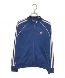 adidas（アディダス）の古着「トラックジャケット」｜ネイビー