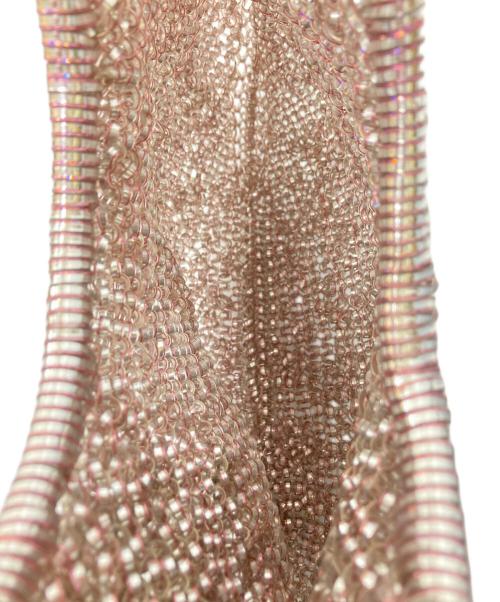 ANTEPRIMA（アンテプリマ）ANTEPRIMA (アンテプリマ) ワイヤーハンドバッグ ピンク サイズ:下記参照の古着・服飾アイテム