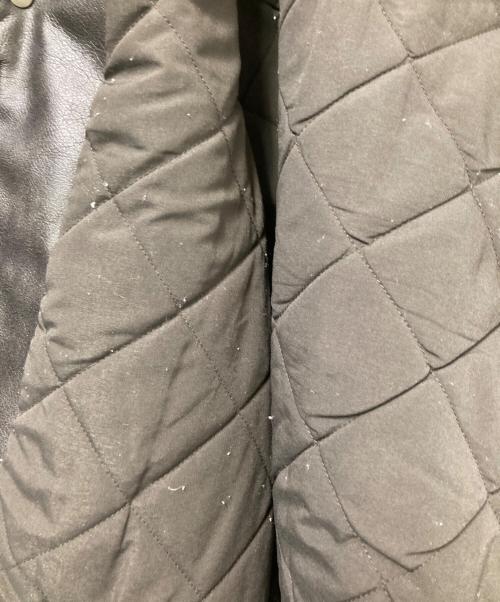 ZARA（ザラ）ZARA (ザラ) フェイクレザージャケット ブラック サイズ:US:Mの古着・服飾アイテム