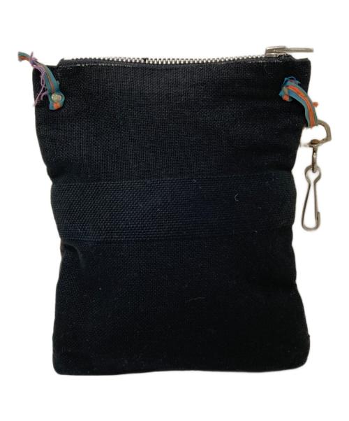 UNDERCOVER（アンダーカバー）UNDERCOVER (アンダーカバー) 民族柄ポーチ ブラック サイズ:下記参照の古着・服飾アイテム