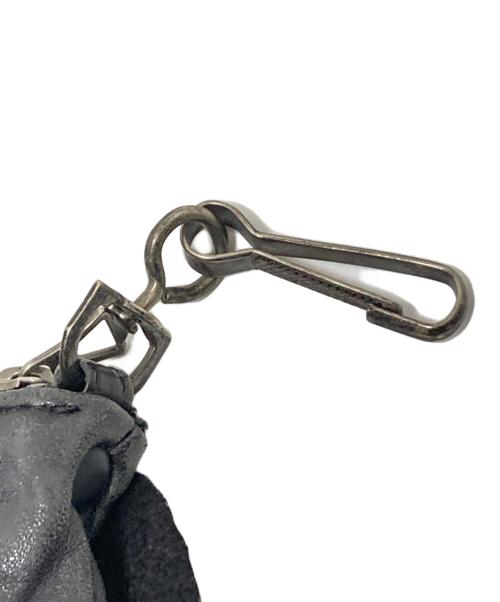 UNDERCOVER（アンダーカバー）UNDERCOVER (アンダーカバー) スカルフェルトポーチ ブラック サイズ:下記参照の古着・服飾アイテム