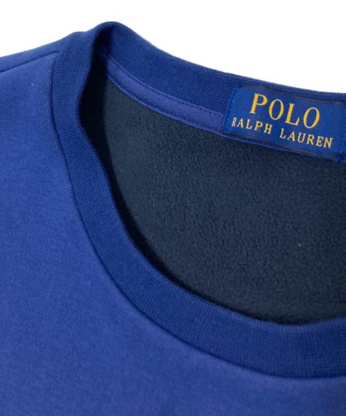 POLO RALPH LAUREN（ポロ・ラルフローレン）POLO RALPH LAUREN (ポロ・ラルフローレン) クルーネックスウェット ネイビー サイズ: Lの古着・服飾アイテム