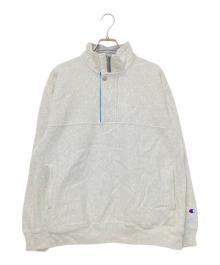 Champion×JOURNAL STANDARD（チャンピオン×ジャーナルスタンダード）の古着「ハーフジップスウェット」｜グレー