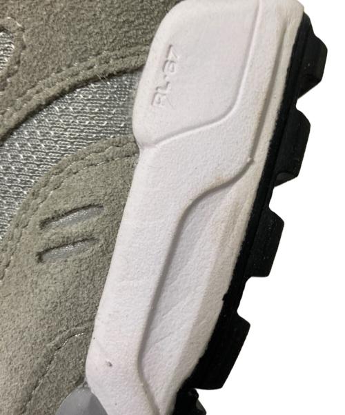 POLO RALPH LAUREN（ポロ・ラルフローレン）POLO RALPH LAUREN (ポロ・ラルフローレン) ジャガードスエードメッシュスニーカー グレー サイズ:US:6の古着・服飾アイテム