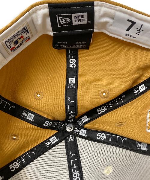 New Era（ニューエラ）New Era (ニューエラ) キャップ ベージュ×ホワイト サイズ:下記参照の古着・服飾アイテム