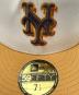 New Era (ニューエラ) キャップ ベージュ×ホワイト サイズ:下記参照：4000円