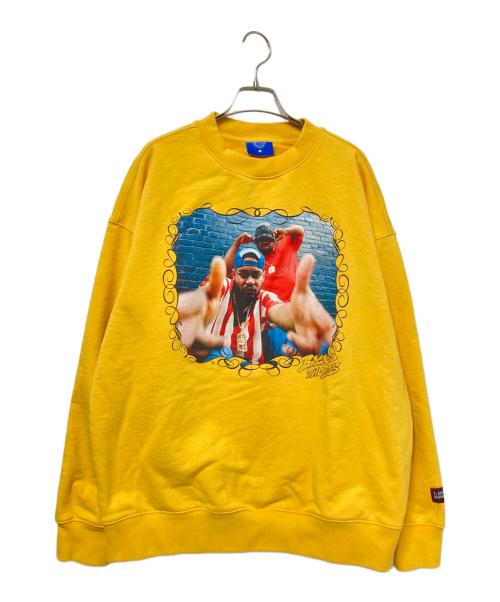 Lafayette（ラファイエット）Lafayette (ラファイエット) プリントスウェット イエロー サイズ:3の古着・服飾アイテム