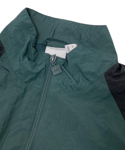 adidas（アディダス）adidas (アディダス) Rekive トラックジャケット グリーン×ブラック サイズ:XLの古着・服飾アイテム