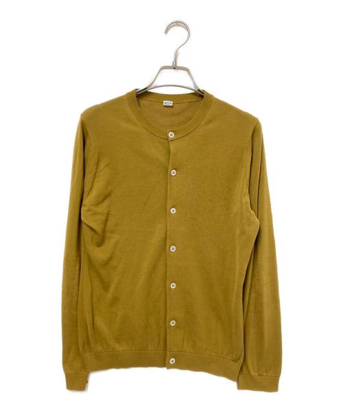 45R（フォーティファイブ・アール）45R (フォーティファイブ・アール) ギマニット/アンサンブルカーディガン イエロー サイズ:2の古着・服飾アイテム