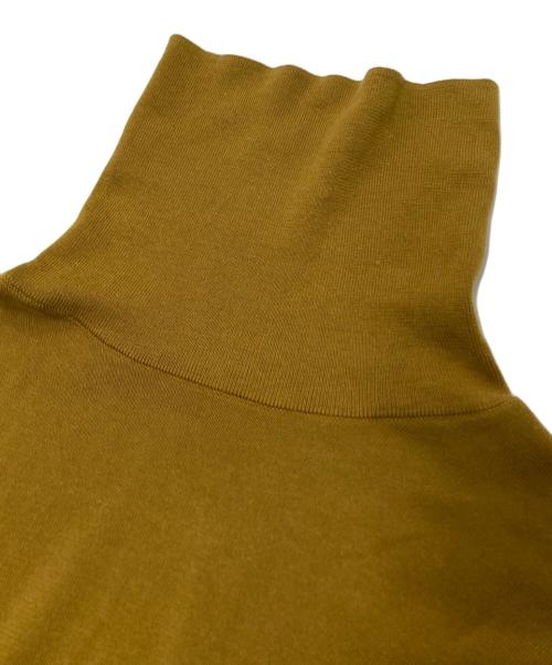 45R（フォーティファイブ・アール）45R (フォーティファイブ・アール) ギマニット/アンサンブルカーディガン イエロー サイズ:2の古着・服飾アイテム