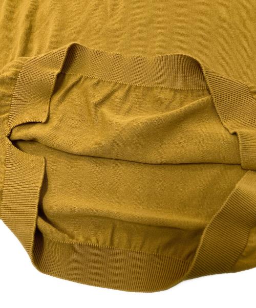 45R（フォーティファイブ・アール）45R (フォーティファイブ・アール) ギマニット/アンサンブルカーディガン イエロー サイズ:2の古着・服飾アイテム