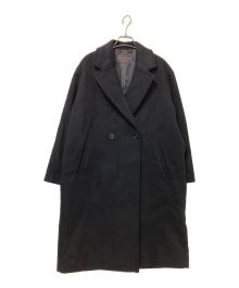 JOURNAL STANDARD relume（ジャーナルスタンダード レリューム）の古着「スーパーファインビーバーチェスターコート」｜ブラック