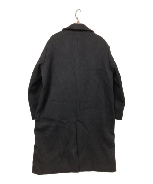 JOURNAL STANDARD relume（ジャーナルスタンダード レリューム）JOURNAL STANDARD relume (ジャーナルスタンダード レリューム) スーパーファインビーバーチェスターコート ブラック サイズ:36の古着・服飾アイテム