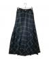 MADISON BLUE（マディソンブルー）の古着「5POCKET LONG SK REMAKE TARTAN SKIRT」｜グリーン×イエロー