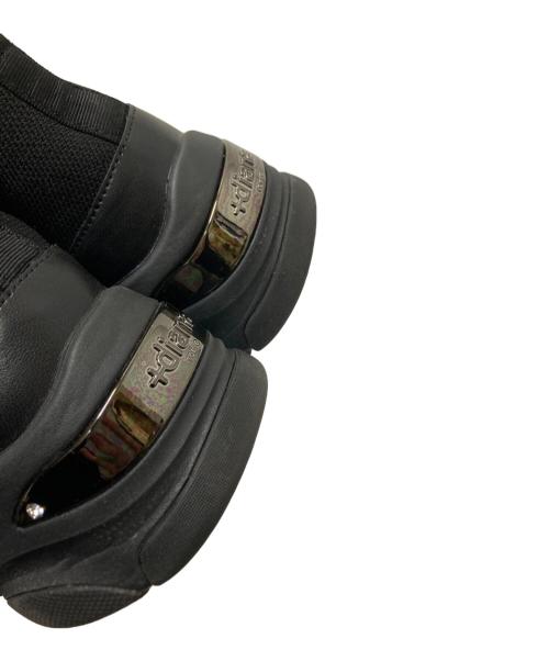 DAIANA（ダイアナ）DAIANA (ダイアナ) 軽量ニットソックススニーカー ブラック サイズ:22.5㎝の古着・服飾アイテム