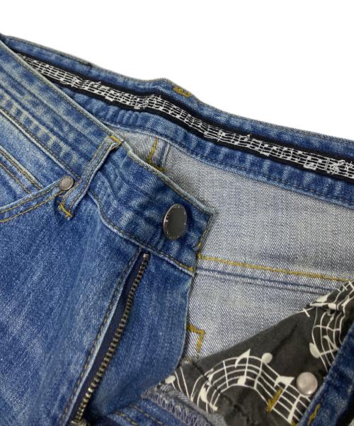 NUMBER (N)INE（ナンバーナイン）NUMBER (N)INE (ナンバーナイン) スキニーデニムパンツ インディゴ サイズ:Sの古着・服飾アイテム