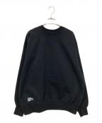 FreshServiceフレッシュサービス）の古着「LIGHT OZ CREW NECK SWEAT」｜ブラック