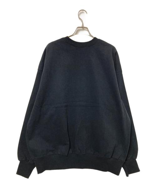 FreshService（フレッシュサービス）FreshService (フレッシュサービス) LIGHT OZ CREW NECK SWEAT ブラック サイズ:Mの古着・服飾アイテム