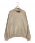 AURALEE（オーラリー）の古着「SUPER SOFT HEAVY SWEAT MOCK NECK P/O」｜ベージュ