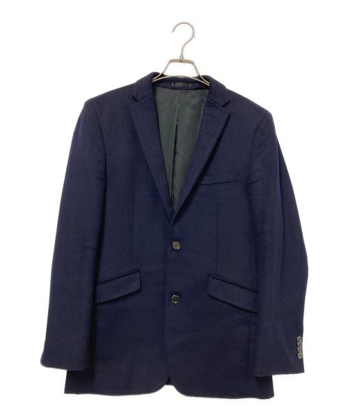 BURBERRY BLACK LABEL（バーバリーブラックレーベル）BURBERRY BLACK LABEL (バーバリーブラックレーベル) カシミヤ混テーラードジャケット ネイビー サイズ:Mの古着・服飾アイテム