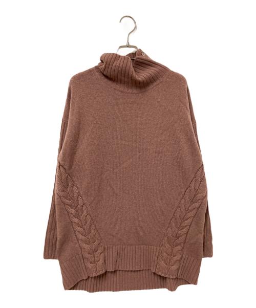 theory（セオリー）theory (セオリー) WANDAカシミヤニット ブラウン サイズ:38の古着・服飾アイテム