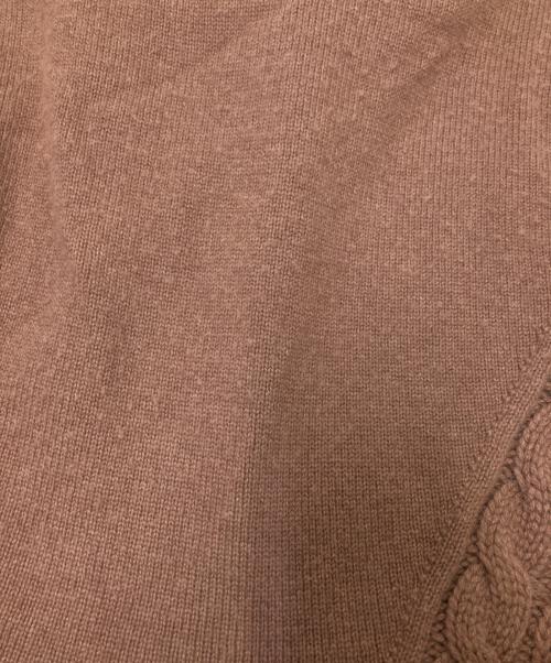 theory（セオリー）theory (セオリー) WANDAカシミヤニット ブラウン サイズ:38の古着・服飾アイテム