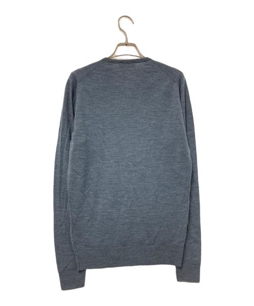 JOHN SMEDLEY（ジョンスメドレー）JOHN SMEDLEY (ジョンスメドレー) ウールニット グレー サイズ:下記参照の古着・服飾アイテム