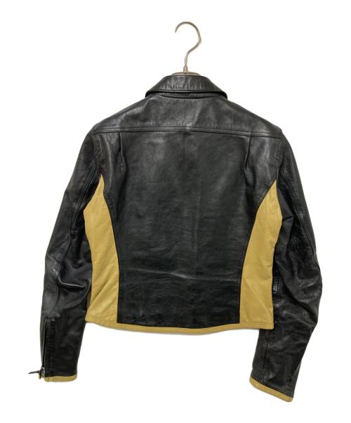 HAROLD'S GEAR（ハロルズギア）HAROLD'S GEAR (ハロルズギア) ホースハイドシングルラライダースジャケット ブラック サイズ:不明の古着・服飾アイテム