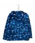 BAPE BY A BATHING APE (ベイプバイアベイシングエイプ) GRADATION CAMO SHARK MASK JACKET ブラック×ブルー サイズ:2XL：18000円