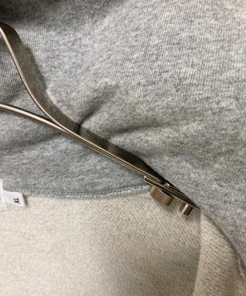 BAPE BY A BATHING APE（ベイプバイアベイシングエイプ）BAPE BY A BATHING APE (ベイプバイアベイシングエイプ) MOTOR SPORT FULL ZIP HOODIE グレー サイズ:XLの古着・服飾アイテム