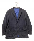 Kamakura Shirtsカマクラシャツ）の古着「カシミヤテーラードジャケット」｜ネイビー