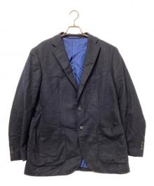 Kamakura Shirts（カマクラシャツ）の古着「カシミヤテーラードジャケット」｜ネイビー